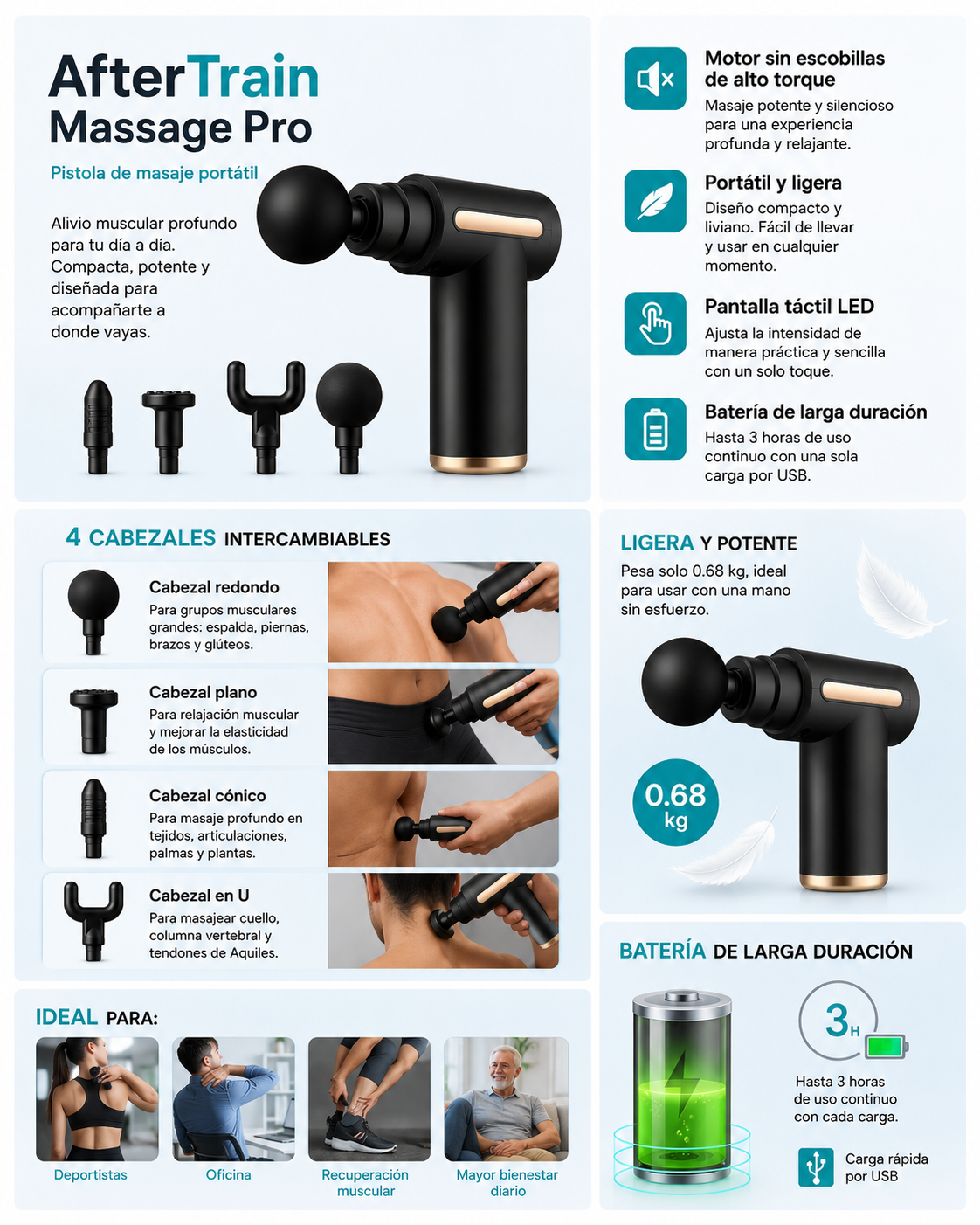 AfterTrain Massage Pro